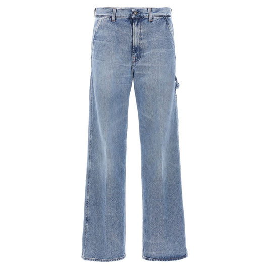 Made in Tomboy Blue Cotton Relaxed Fit Jeans