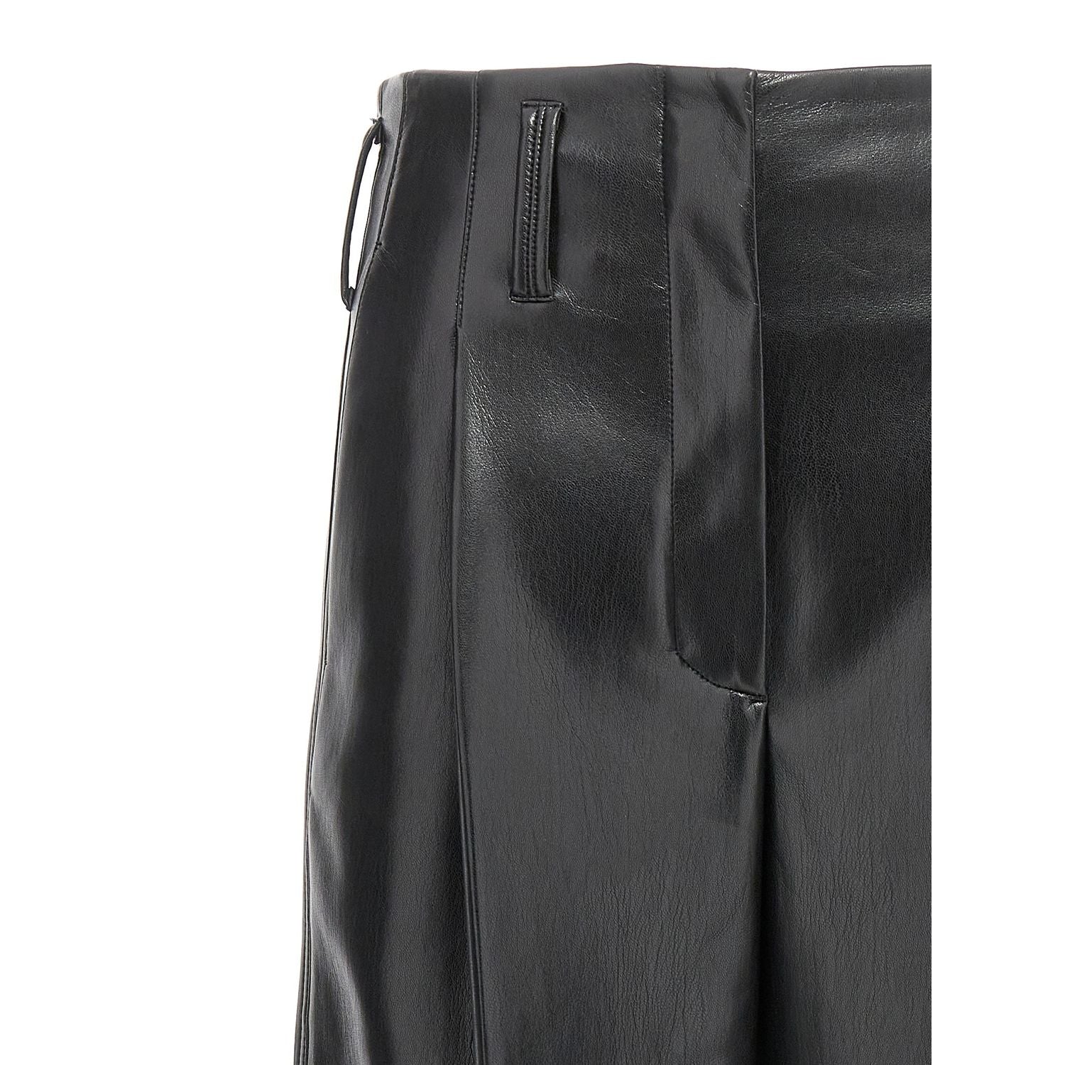 Philosophy Black Polyester Casual Pants