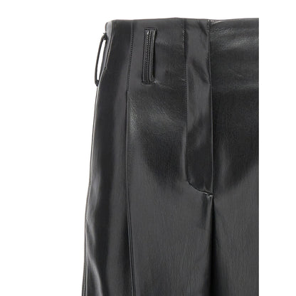 Philosophy Black Polyester Casual Pants