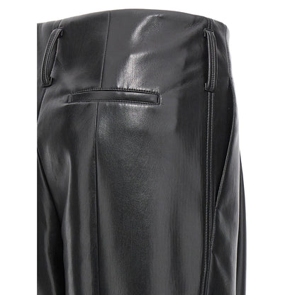 Philosophy Black Polyester Casual Pants