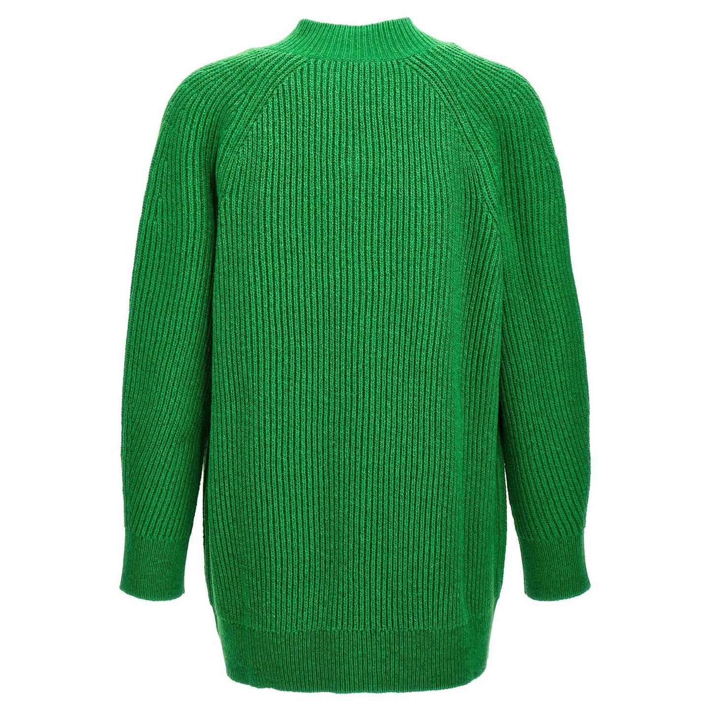 Jil Sander Bicolor Cotton Cardigan