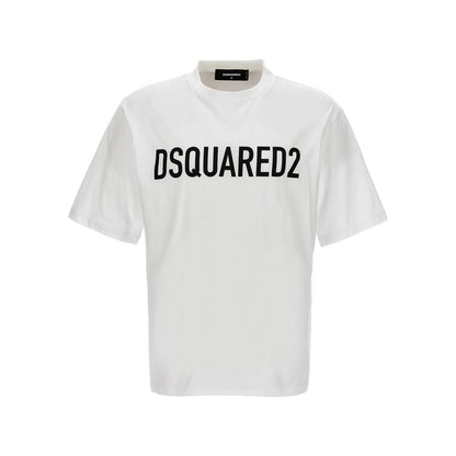 Dsquared² Bicolor Cotton T-Shirt