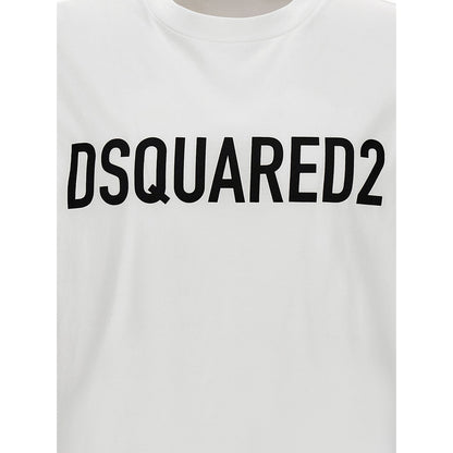 Dsquared² Bicolor Cotton T-Shirt