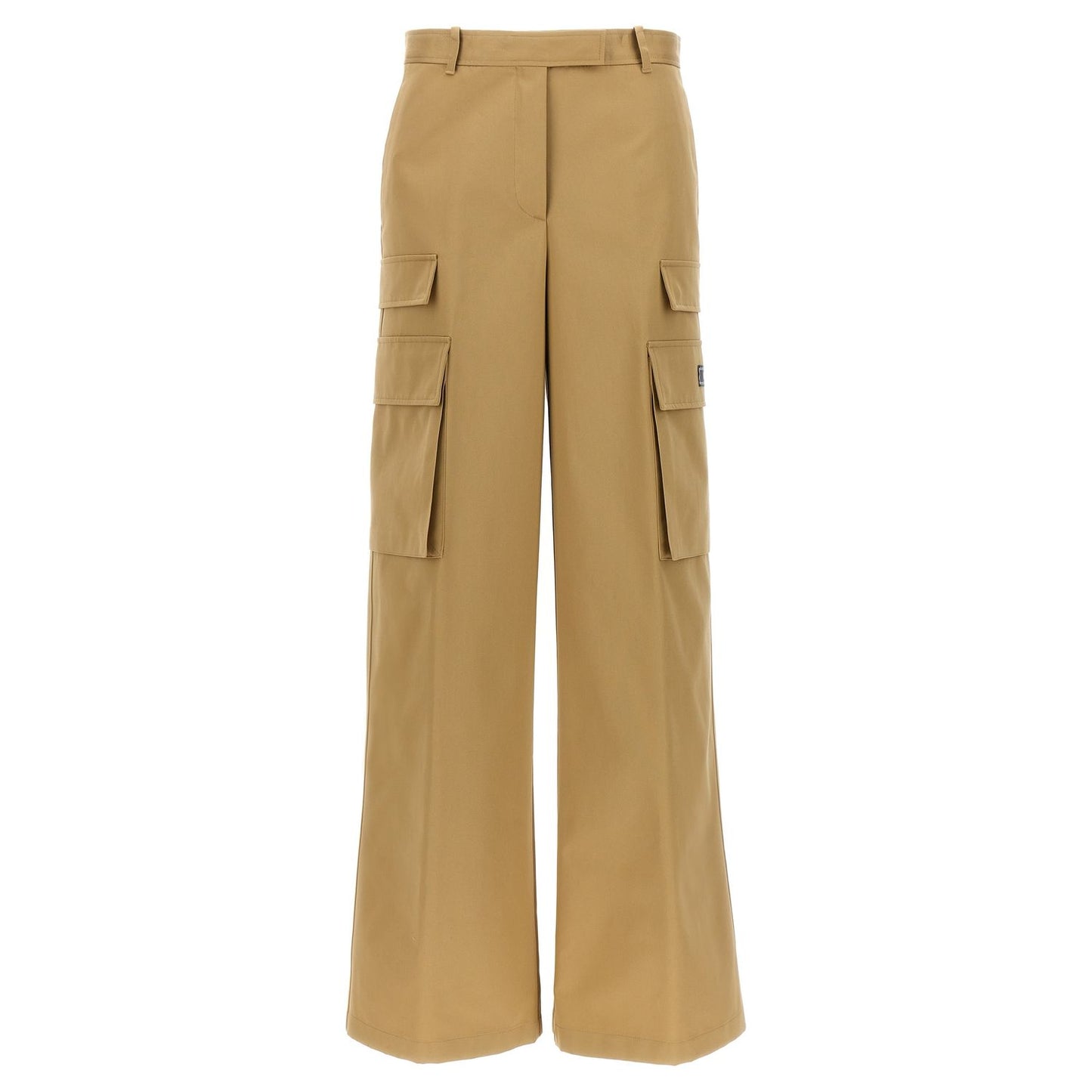 Versace Beige Cotton Cargo Pants