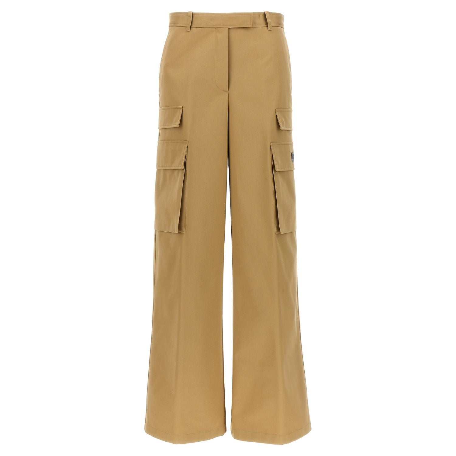Versace Beige Cotton Cargo Pants