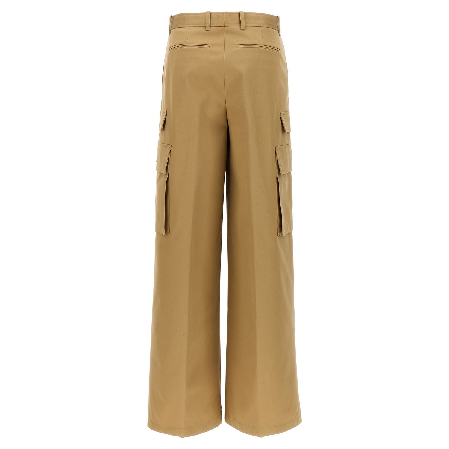 Versace Beige Cotton Cargo Pants