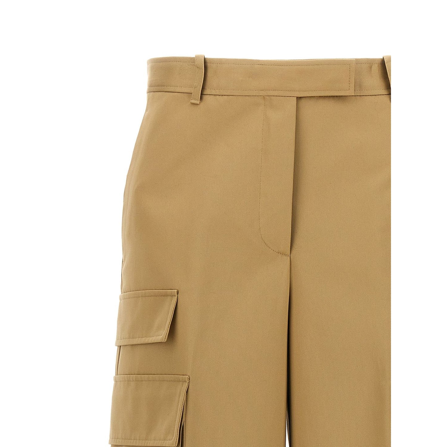 Versace Beige Cotton Cargo Pants