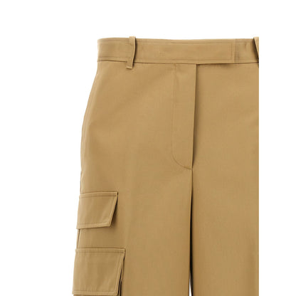 Versace Beige Cotton Cargo Pants