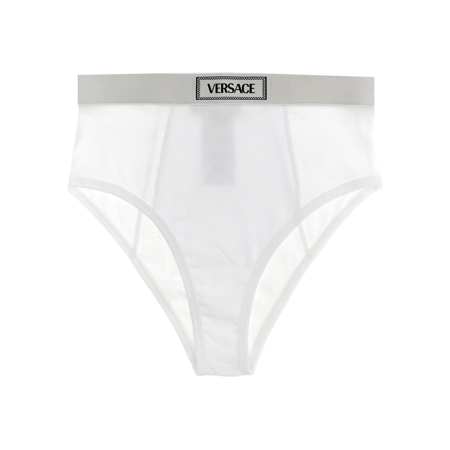 Versace White Cotton Briefs