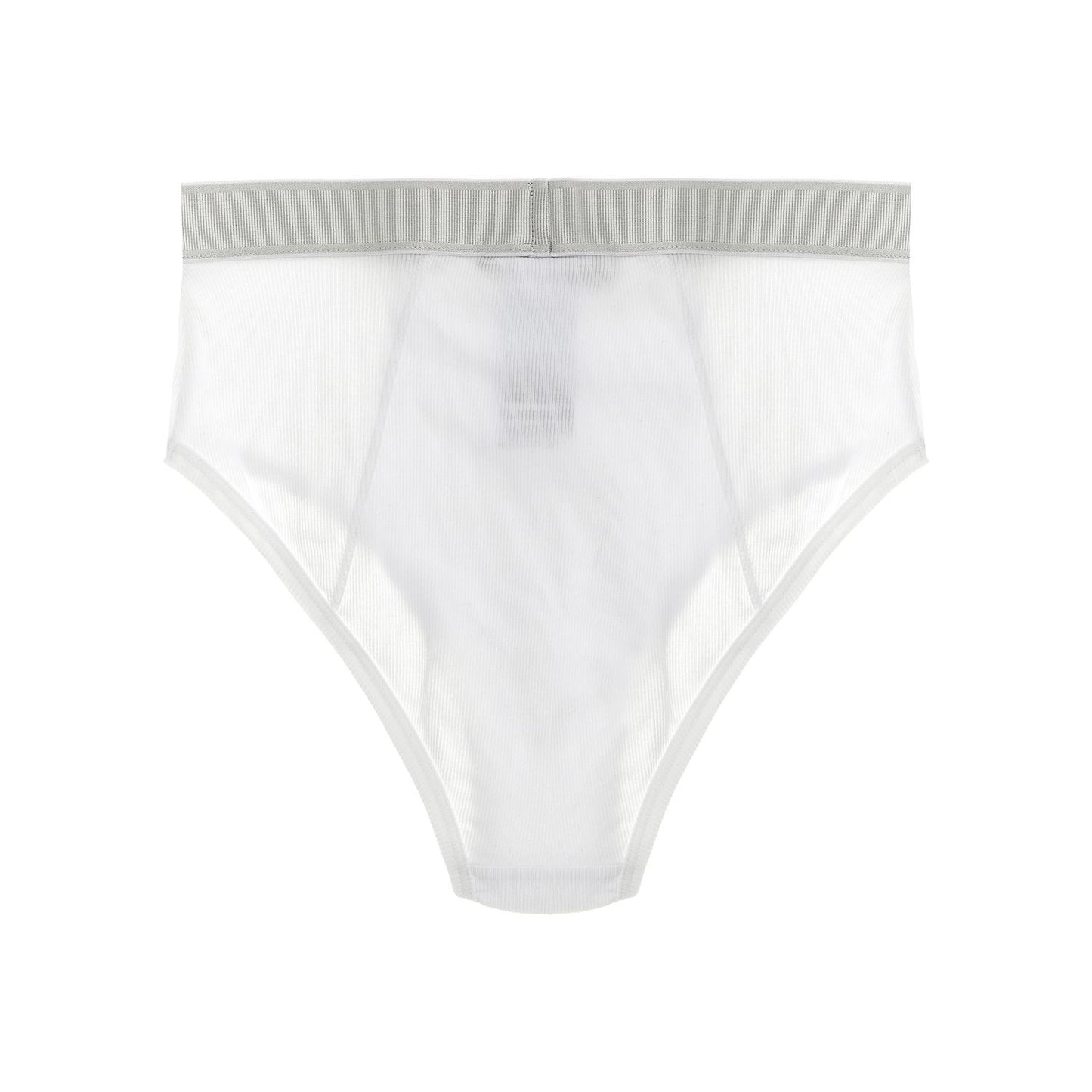 Versace White Cotton Briefs
