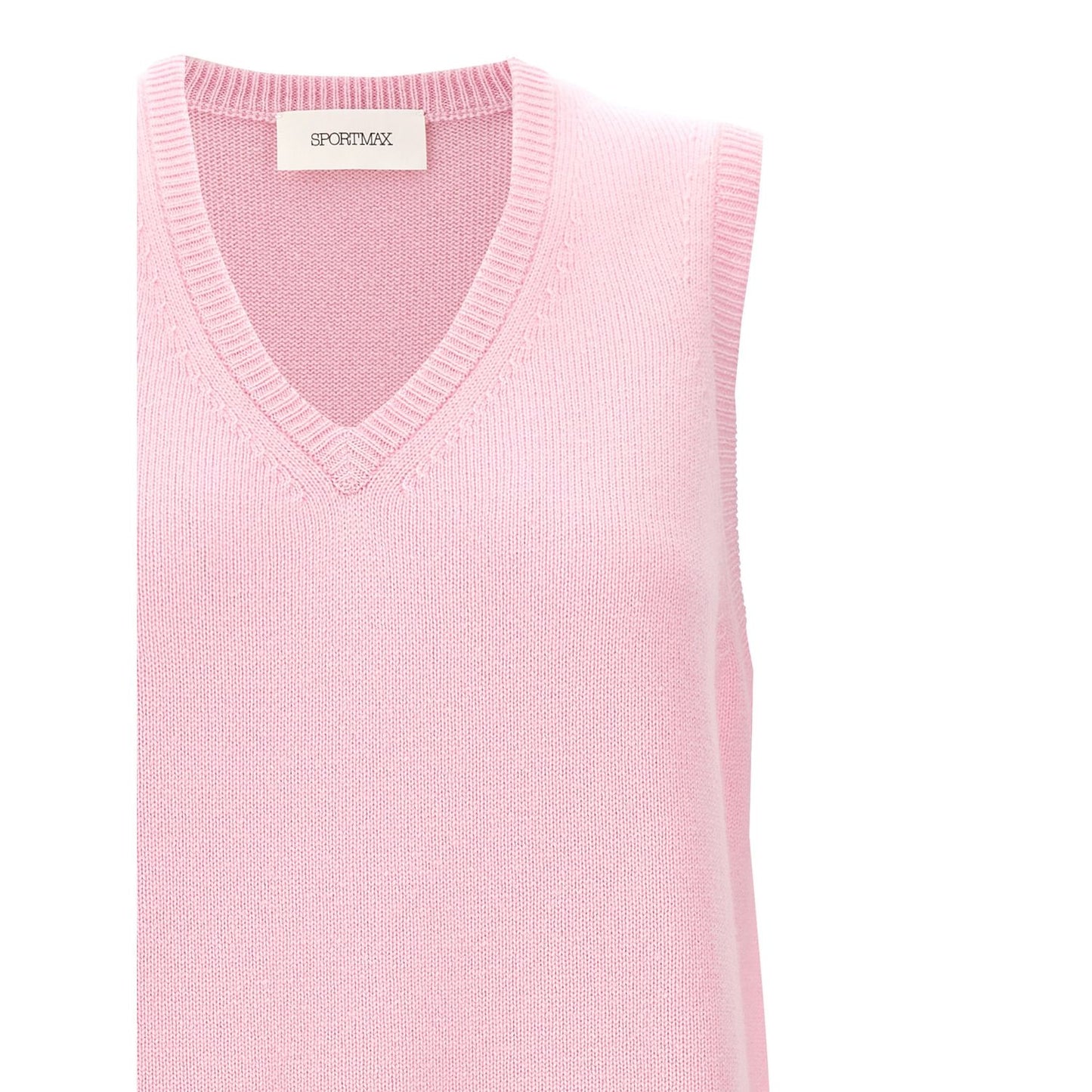 Sportmax Multicolor Wool Sleeveless Jacket