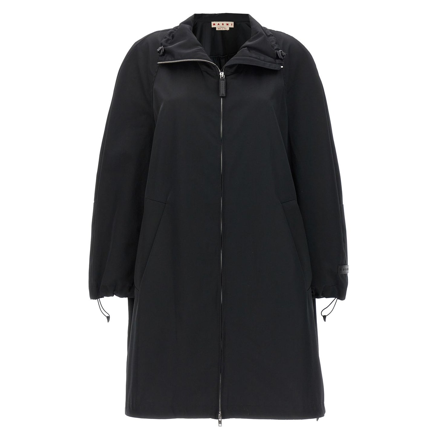 Marni Black Polyester Parka