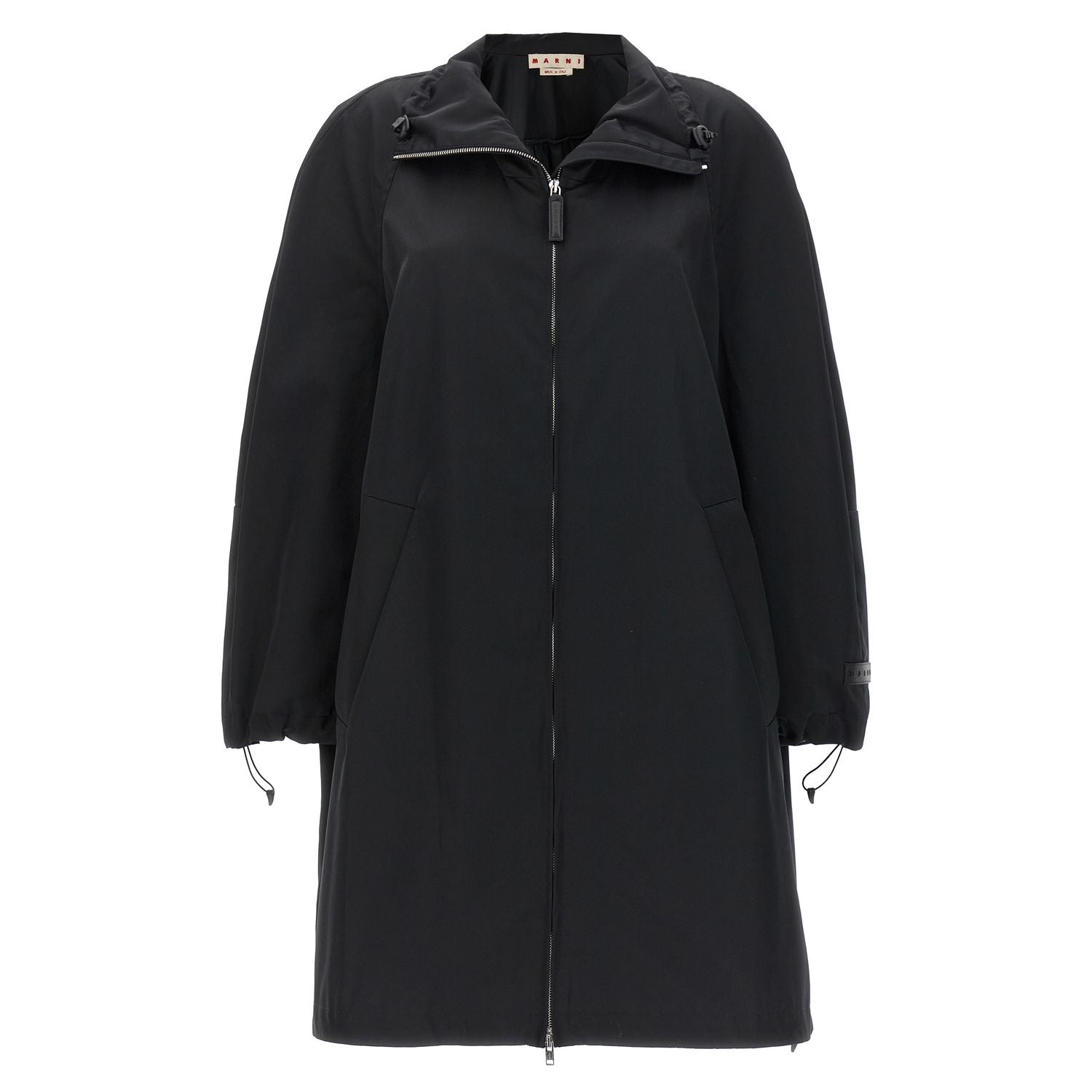 Marni Black Polyester Parka