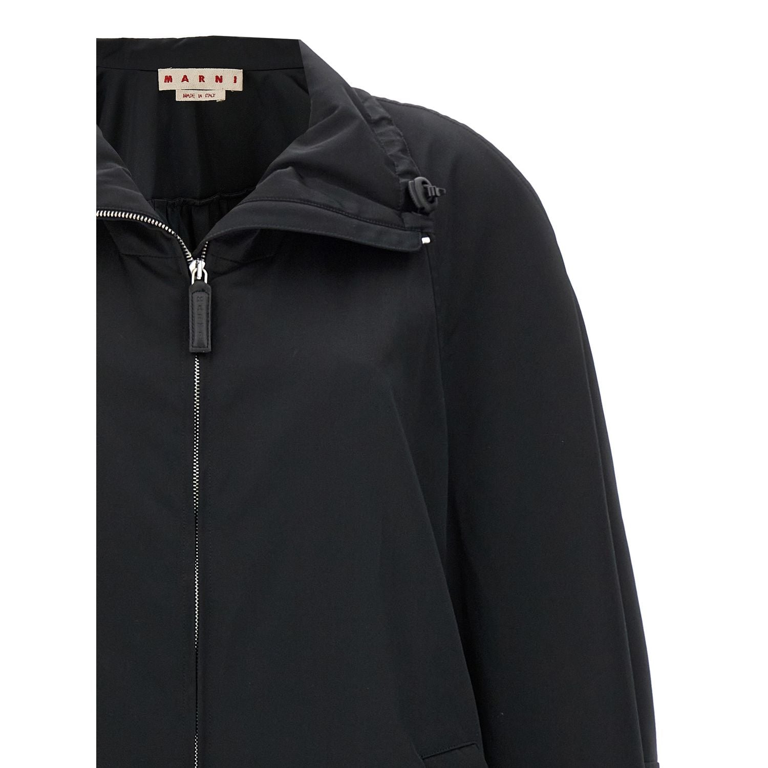 Marni Black Polyester Parka