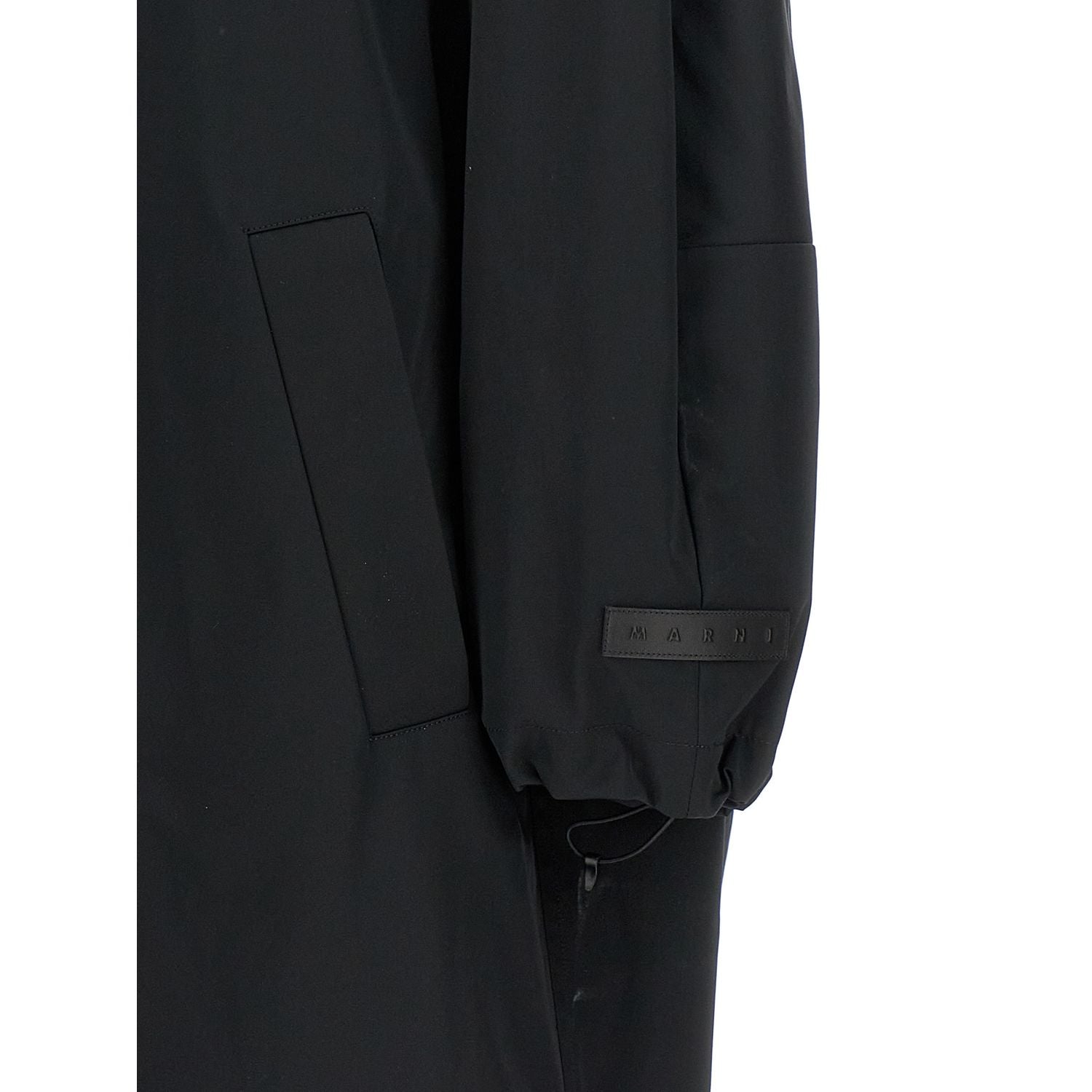 Marni Black Polyester Parka