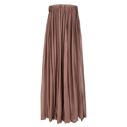 Rick Owens Multicolor Silk Long Dress