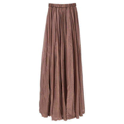 Rick Owens Multicolor Silk Long Dress