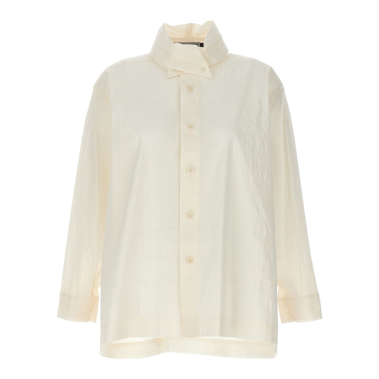 Issey Miyake White Fibers Blouse