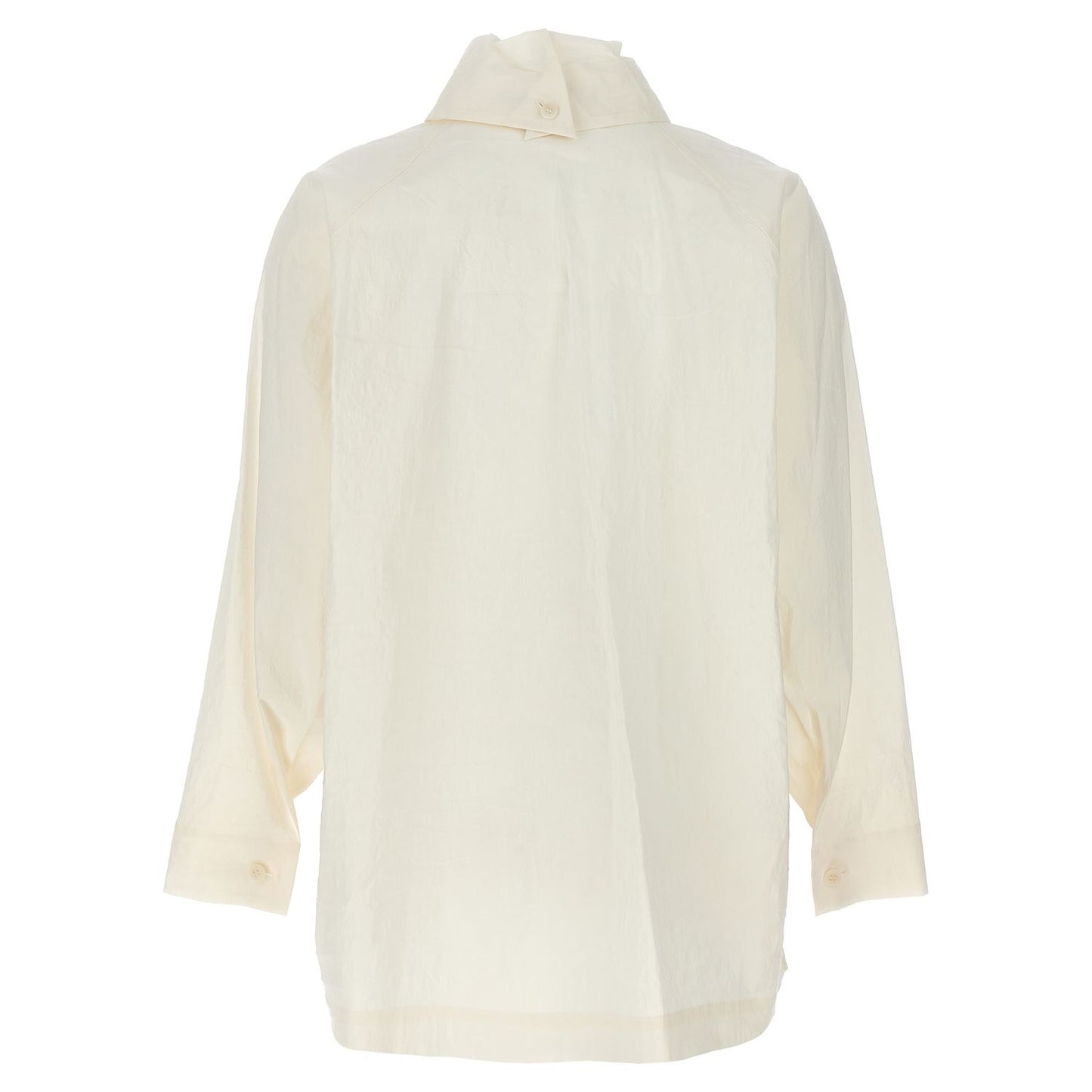 Issey Miyake White Fibers Blouse