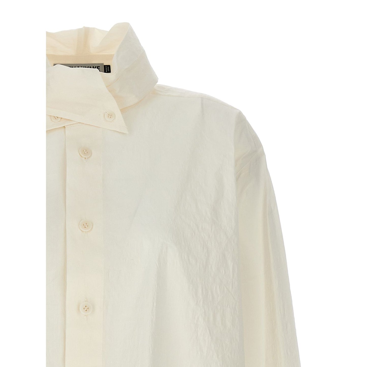 Issey Miyake White Fibers Blouse