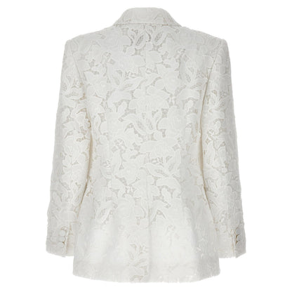 Zimmermann White Polyester Blazer