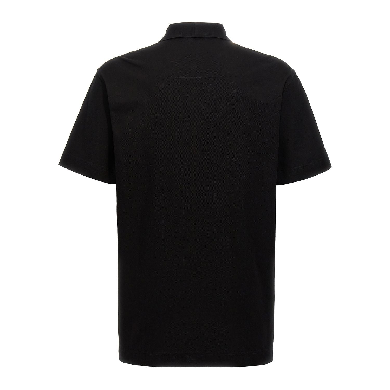 Givenchy Black Cotton Polo Shirt