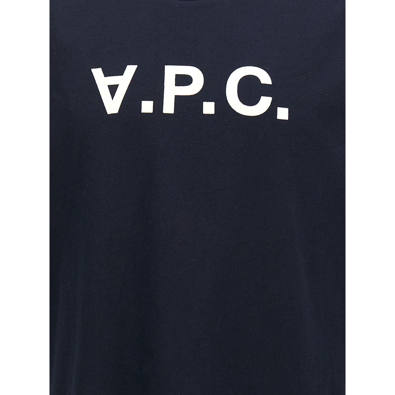 A.P.C. Blue Cotton T-Shirt