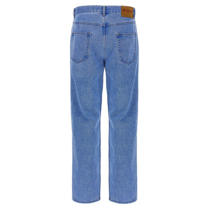 Marni Blue Cotton Jeans Denim