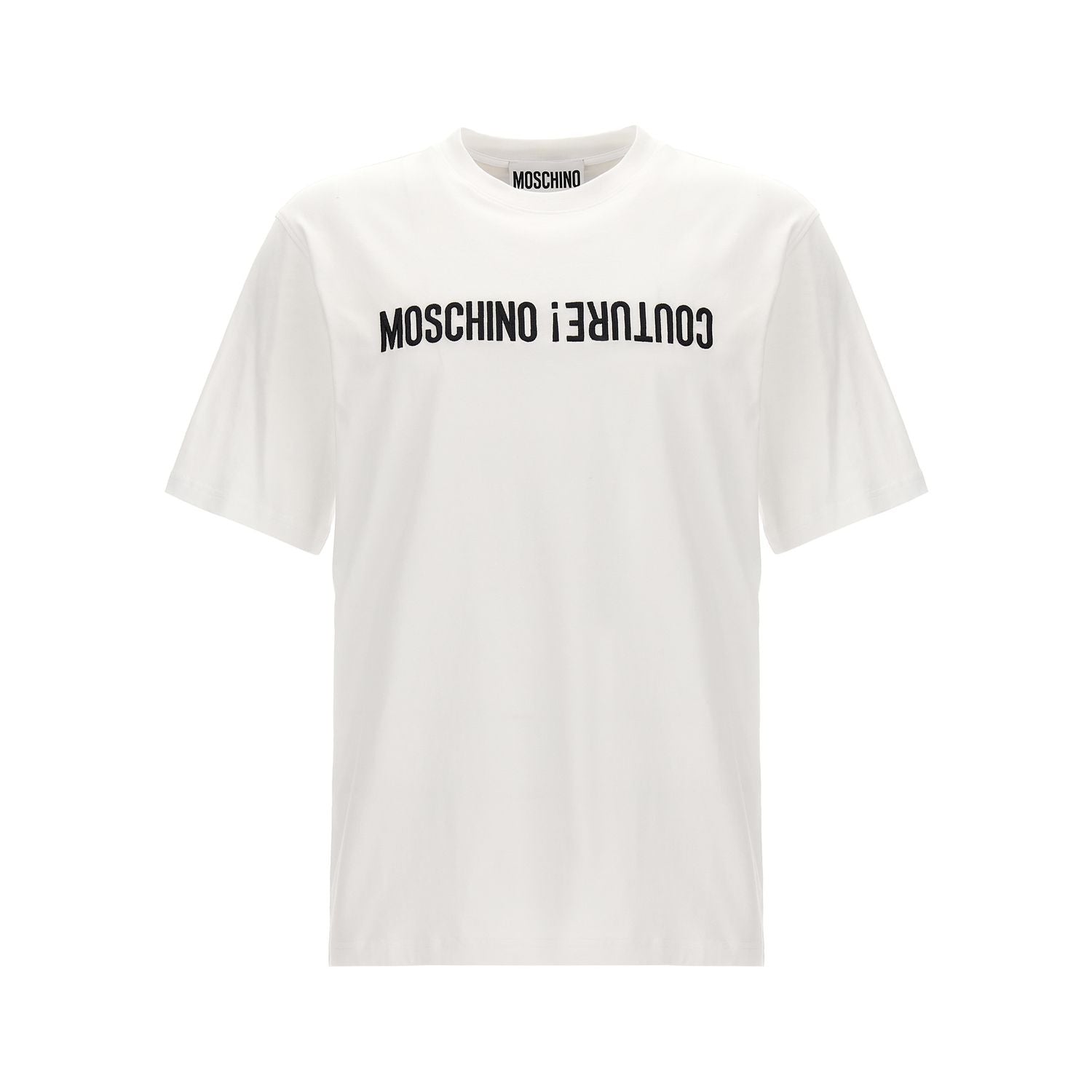 Moschino Bicolor Cotton T-Shirt
