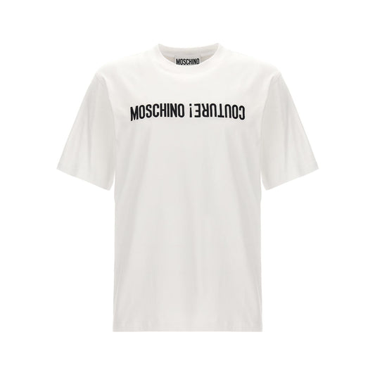 Moschino Bicolor Cotton T-Shirt