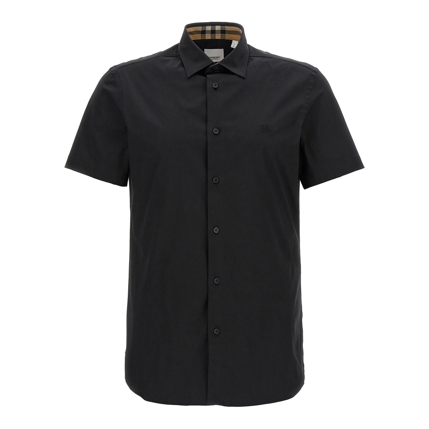 Burberry Black Cotton Blouse