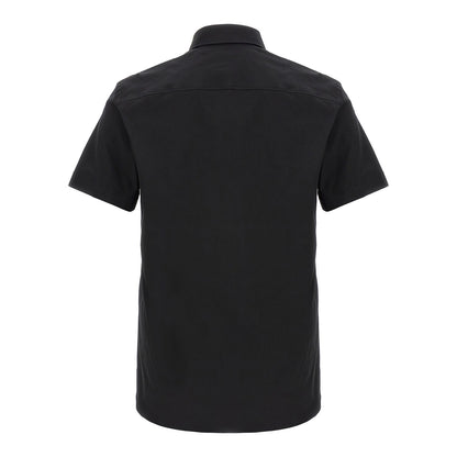 Burberry Black Cotton Blouse