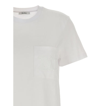 Max Mara White Cotton T-Shirt