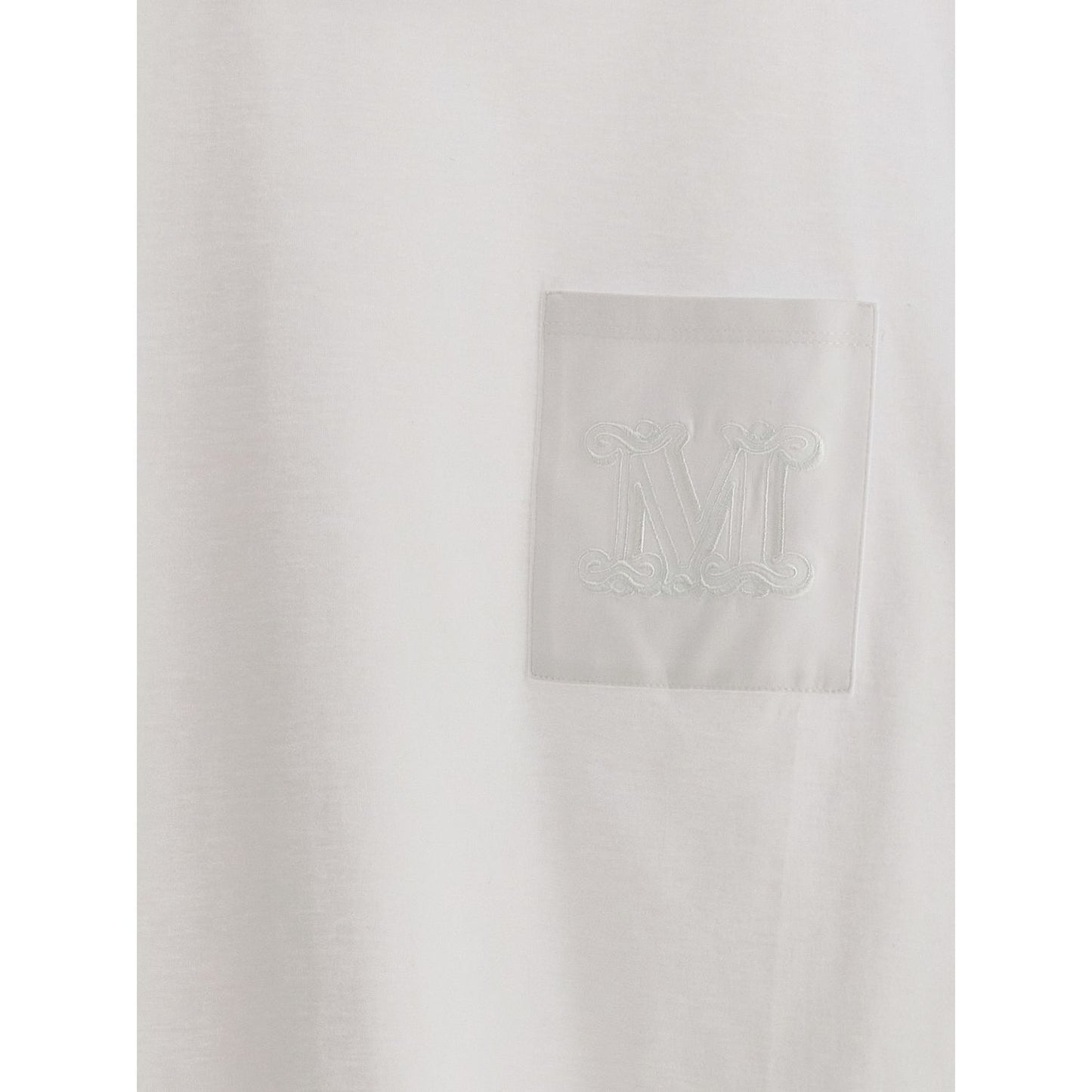 Max Mara White Cotton T-Shirt