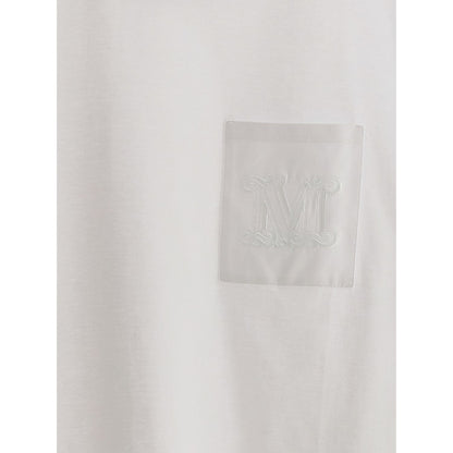Max Mara White Cotton T-Shirt