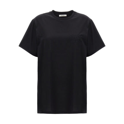 Max Mara Black Cotton T-Shirt