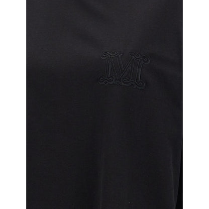 Max Mara Black Cotton T-Shirt