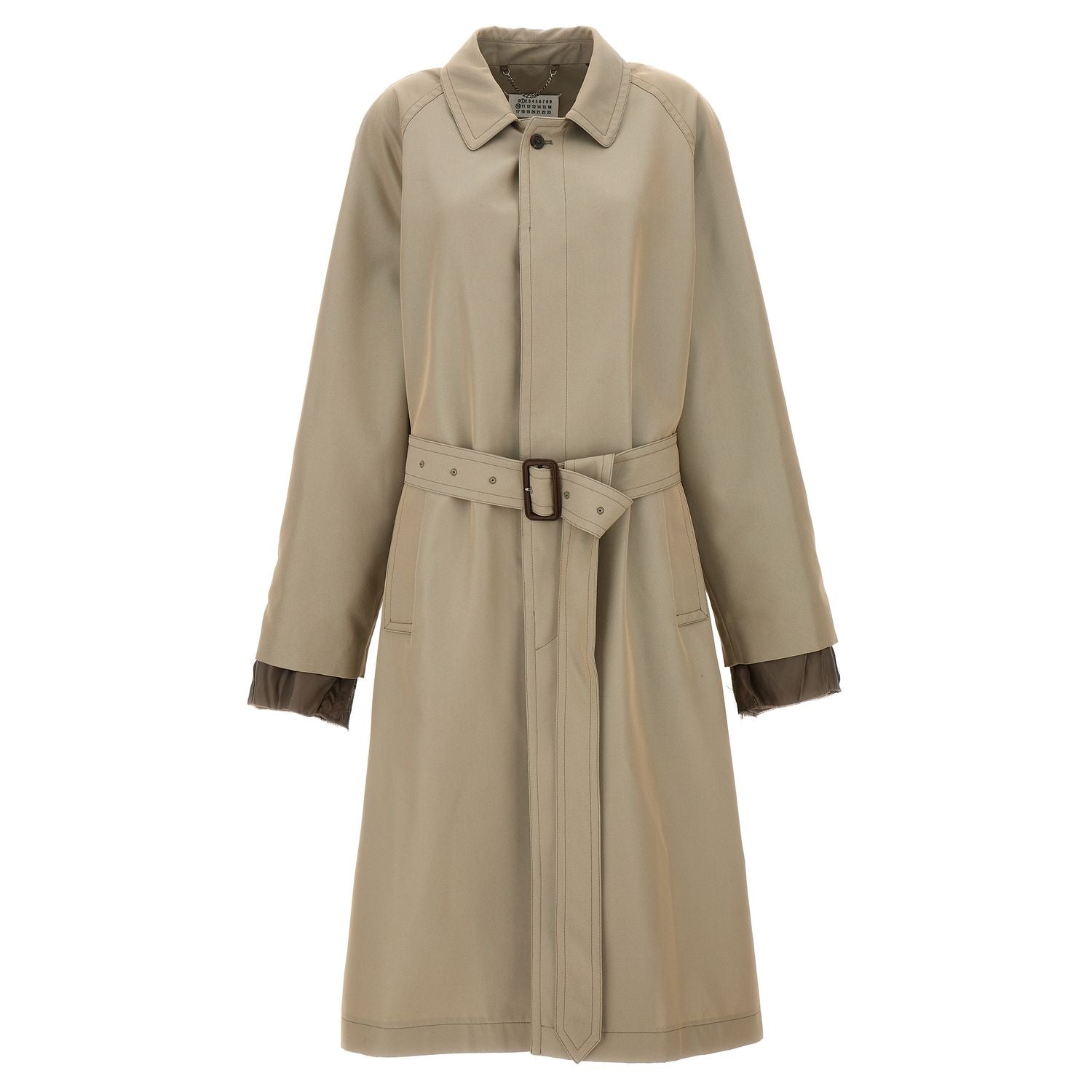 Maison Margiela Beige Cotton Coat