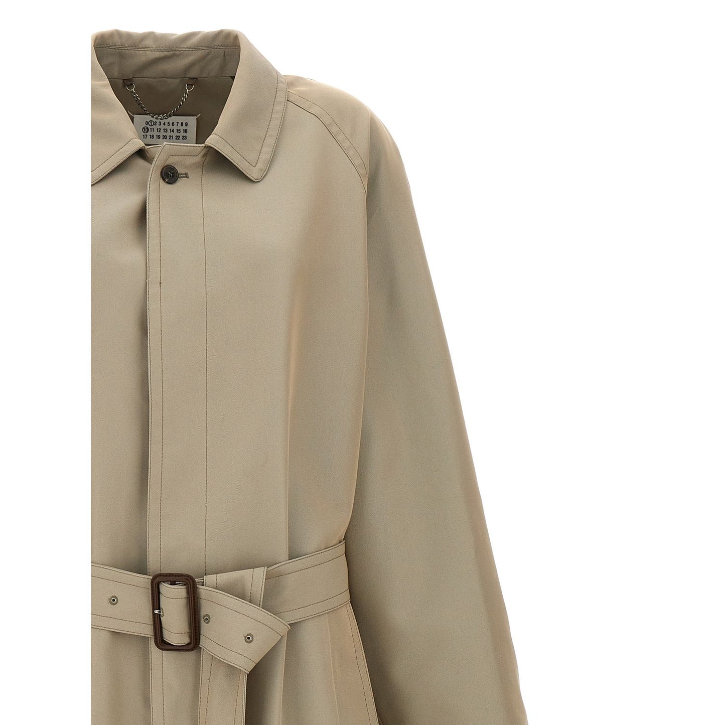 Maison Margiela Beige Cotton Coat
