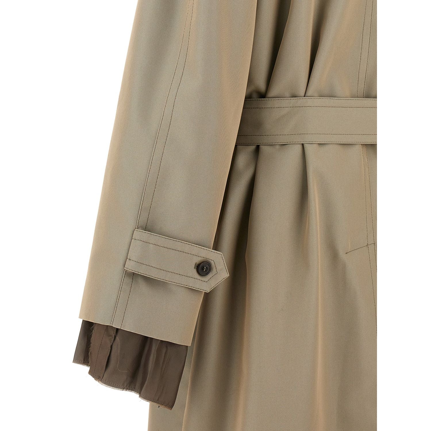 Maison Margiela Beige Cotton Coat