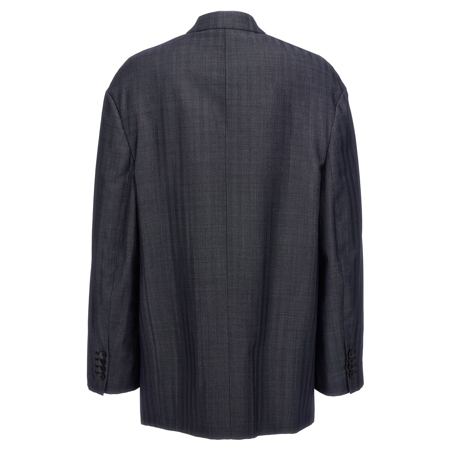 Etro Blue Wool Blazer