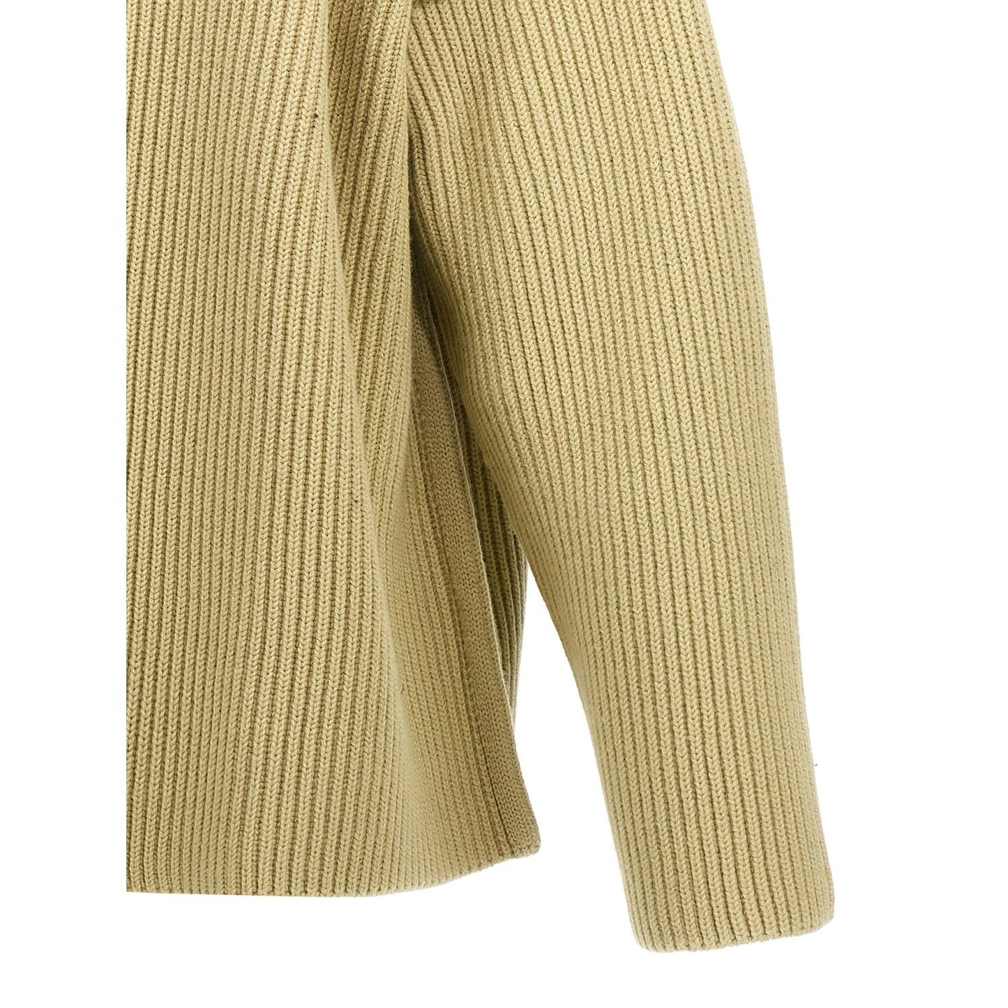 Jil Sander Bicolor Wool Cardigan