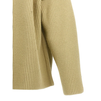 Jil Sander Bicolor Wool Cardigan