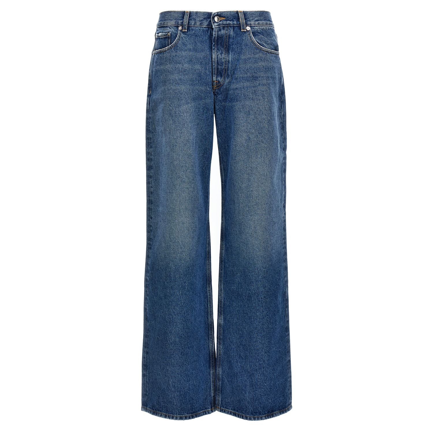 Armarium Blue Cotton Jeans Denim