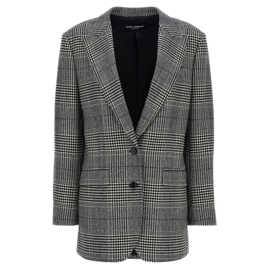 Dolce & Gabbana Bicolor Wool Blazer