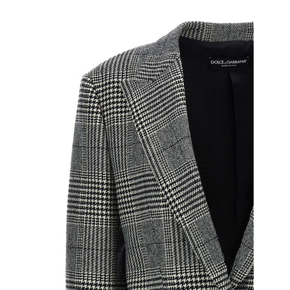 Dolce & Gabbana Bicolor Wool Blazer