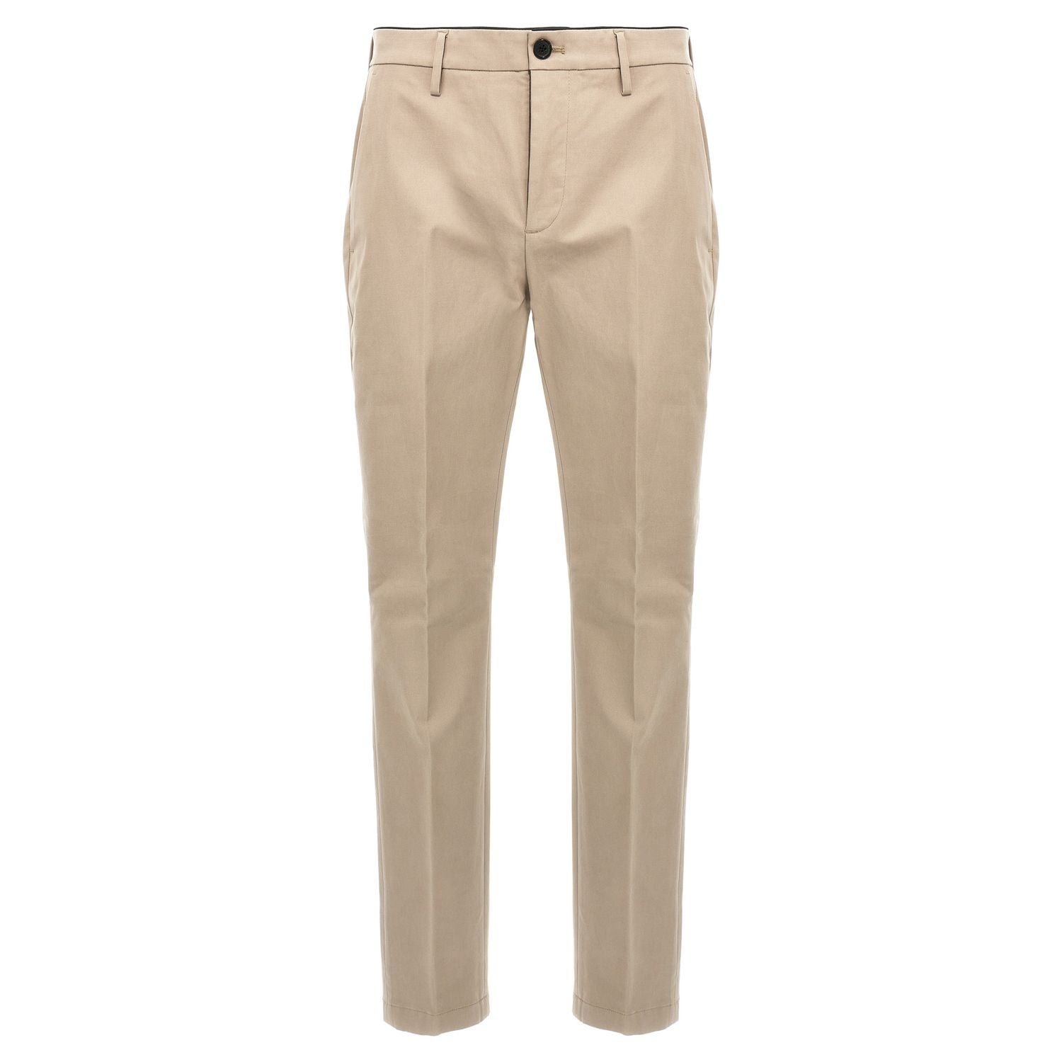 Department 5 Beige Cotton Casual Pants