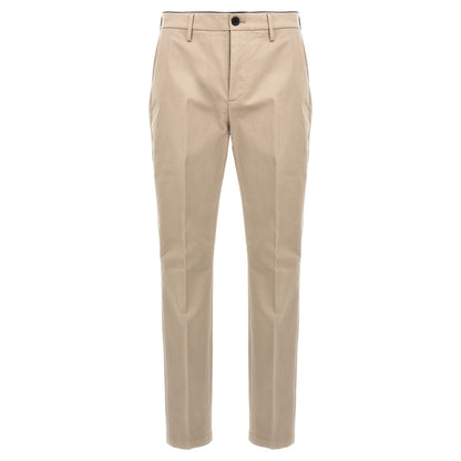 Department 5 Beige Cotton Casual Pants