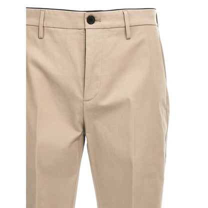 Department 5 Beige Cotton Casual Pants