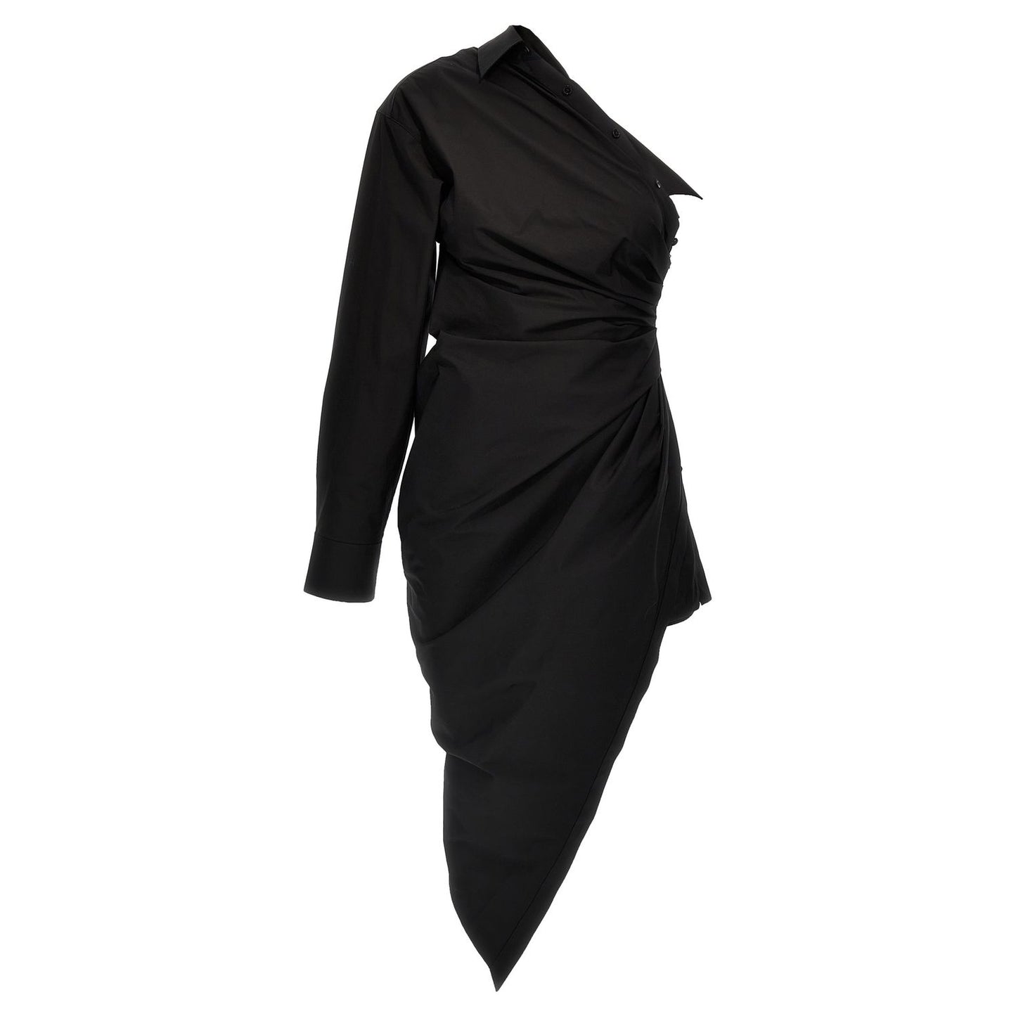 Alexander Wang Black Cotton Short Dress